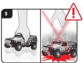 CARRERA Hummer H3 - Safety instructions - 9