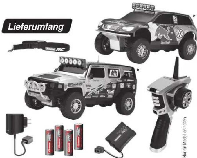 CARRERA Hummer H3 - Warnhinweise! - 5