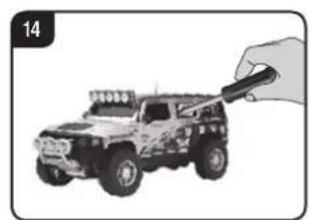 CARRERA Hummer H3 - Διατάξεις ασφαλείας - 14