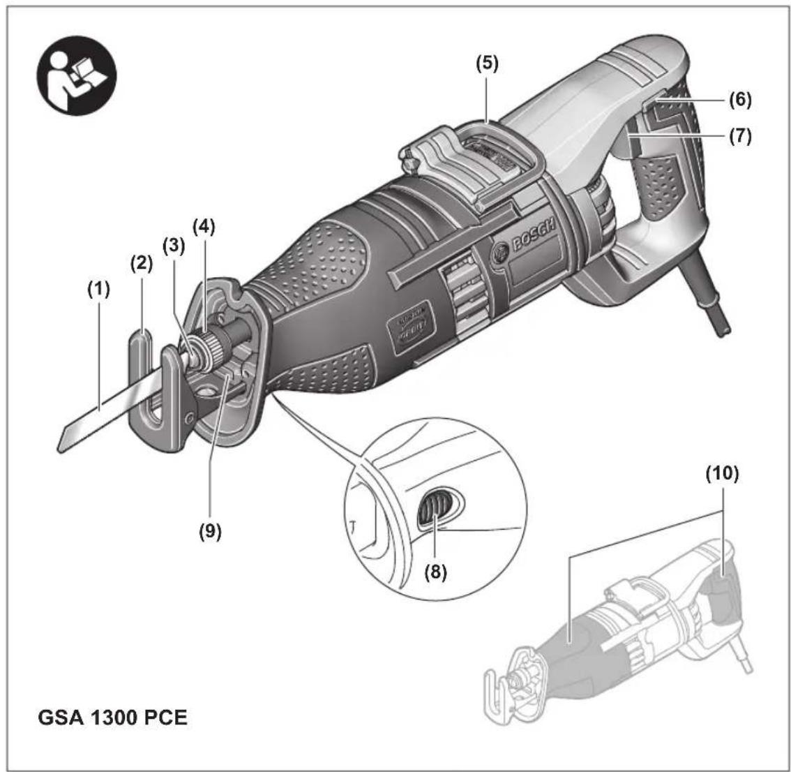 BOSCH GSA 1300 PCE Professional - 1