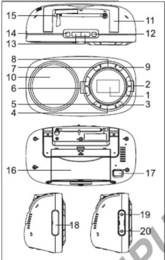 BLAUPUNKT BSD9000 - Gebruikershandleiding - 1