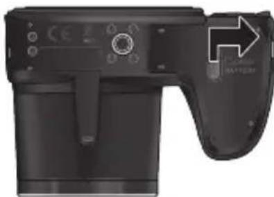 BENQ 9H.A2501.5AE - Installation des piles - 1