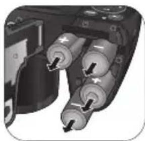 BENQ 9H.A2501.5AE - Pour enlever les piles : - 1