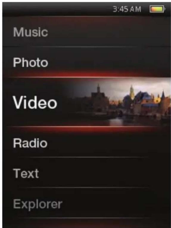 Music Photo Video Radio Text Explorer 3:45 AM