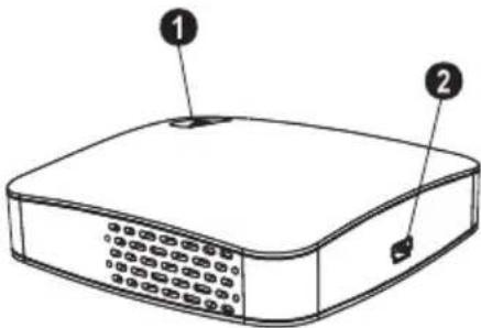 PHILIPS PicoPix PQ29273 - Partie supérieure de l'appareil - 1