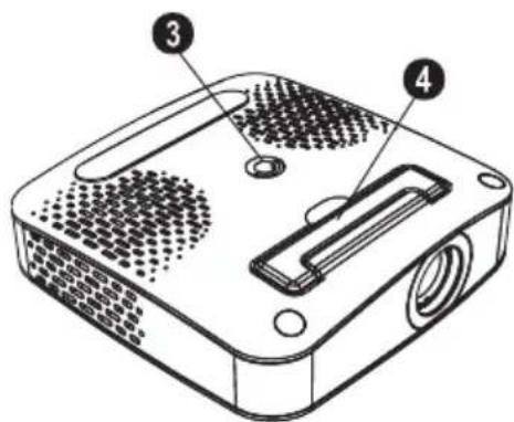 PHILIPS PicoPix PQ29273 - Parte inferiore dell'apparecchio - 1