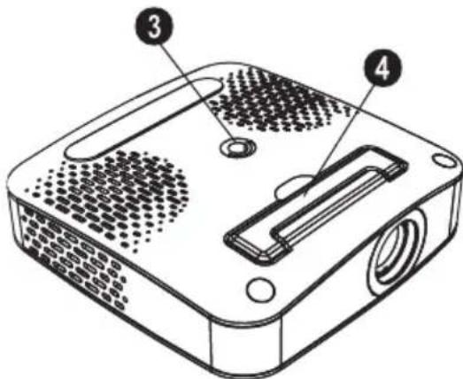 PHILIPS PicoPix PQ29273 - Partie inférieure de l'ordinateil - 1