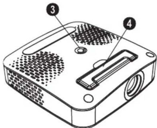 PHILIPS PicoPix PQ29273 - Spodná Čast' prístroja - 1