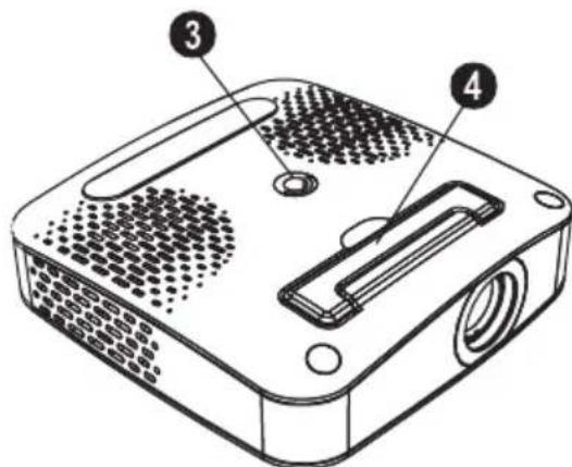PHILIPS PicoPix PQ29273 - Parte inferior del aparato - 1
