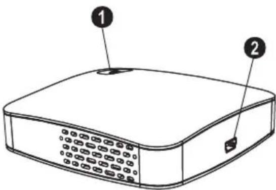 PHILIPS PicoPix PQ29273 - A keszülék felső része - 1