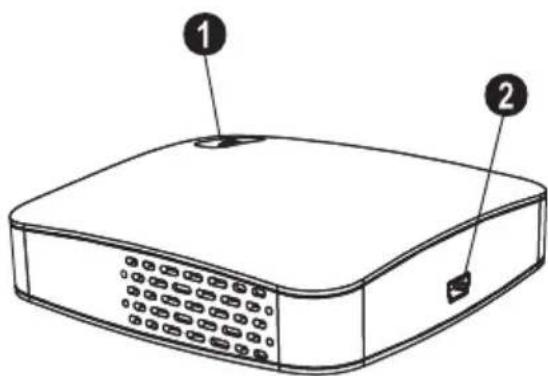 PHILIPS PicoPix PQ29273 - Partea superioara a aparatului - 1