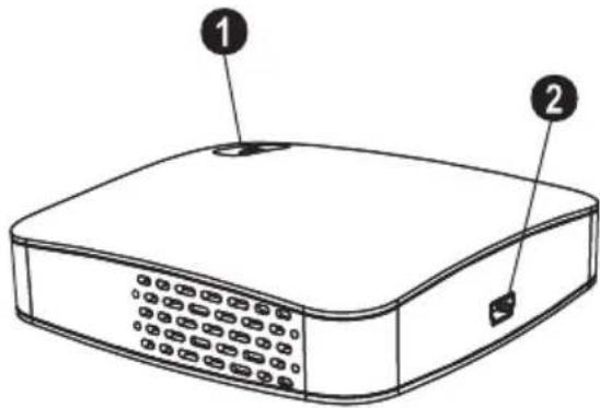 PHILIPS PicoPix PQ29273 - Laitteen ylapuoli - 1