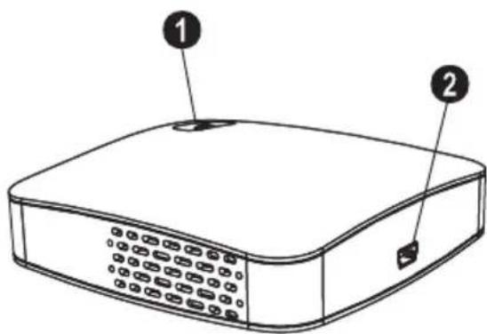 PHILIPS PicoPix PQ29273 - Parte superior del aparato - 1