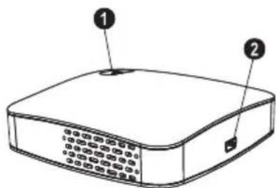 PHILIPS PicoPix PQ29273 - Cihaz üst kismi - 1