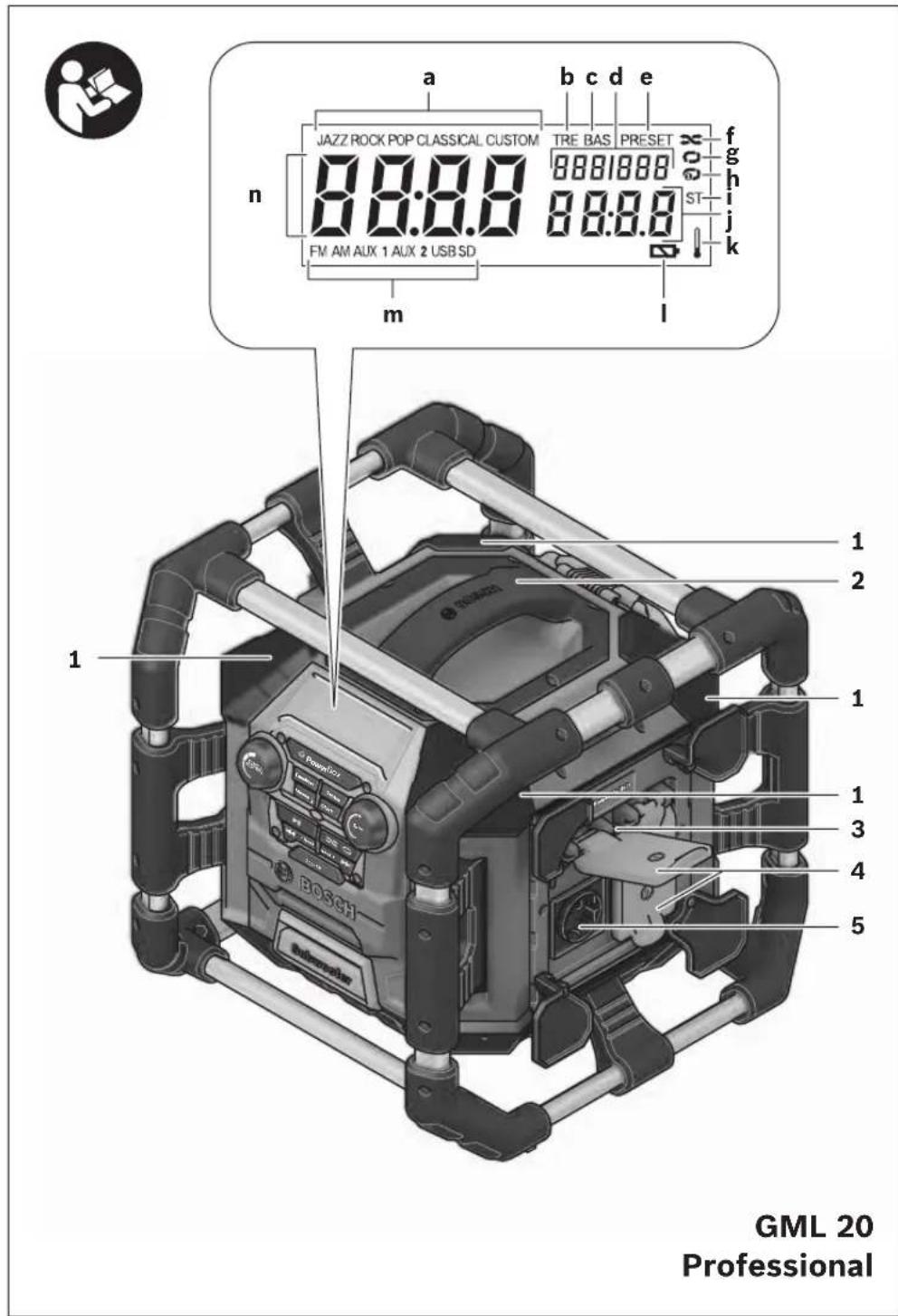 BOSCH GML 20 - 1