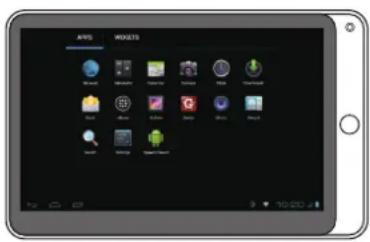COBY Kyros MID7042 - A propos du Capteur d'OrientationRecharge de la Tablette - 1