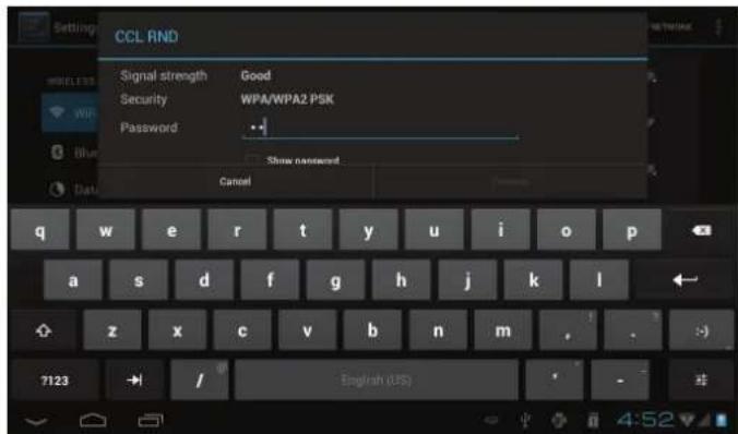 COBY Kyros MID7042 - Connect to a Wi-Fi network - 3