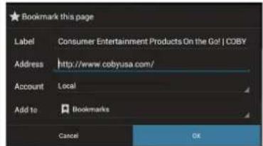 COBY Kyros MID7042 - Navegar por la Web - 6