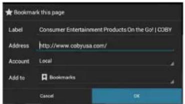 COBY Kyros MID8042 - Browsing the Web - 6