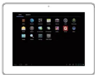 COBY Kyros MID8042 - A propos du Capteur d'OrientationRecharge de la Tablette - 1