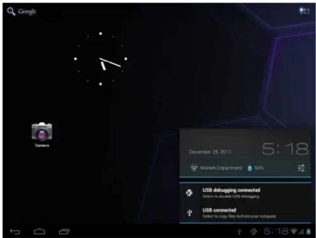 COBY Kyros MID8042 - About Notifications - 1