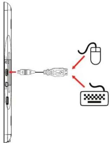 COBY Kyros MID9042 - Utilisation de l'adaptateur USB grande taille - 1