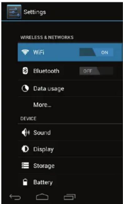 COBY Kyros MID9042 - Configurar las options del sistemas - 3