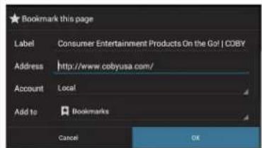 COBY Kyros MID9042 - Navegar por la Web - 6