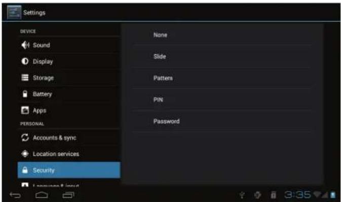 COBY Kyros MID9042 - Unlocking the Screen - 2