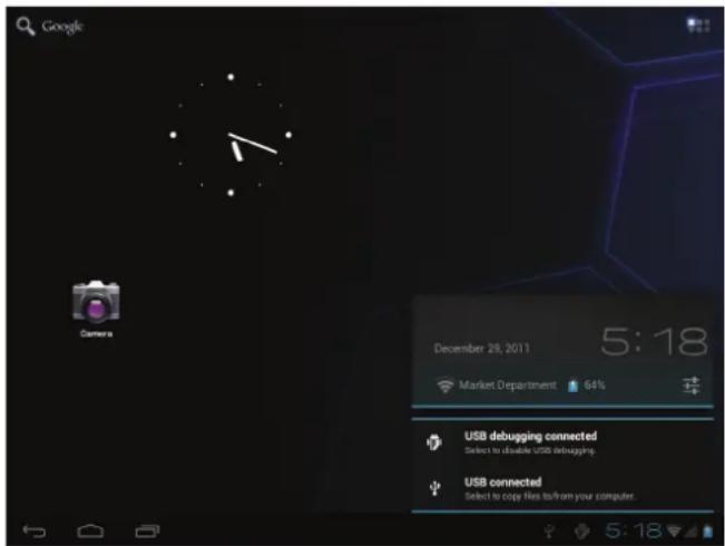 COBY Kyros MID9742 - About Notifications - 1