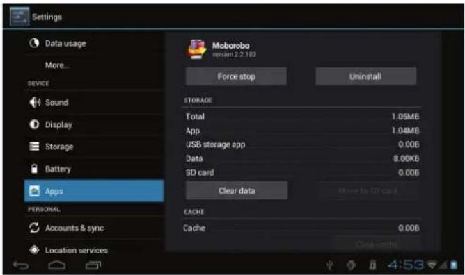 COBY Kyros MID9742 - Managing Applications - 7