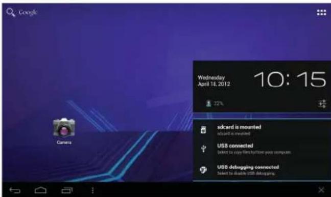 COBY Kyros MID1042 - About Notifications - 1