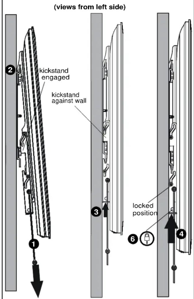Chief iCLPFM3B02 - INSTALL BRACKETS TO DISPLAY - 5