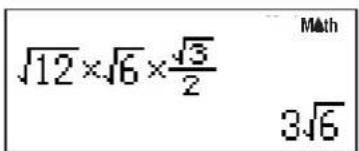 CASIO FX55PLUS - Configuration du paramétrage de la calculatrice - 1