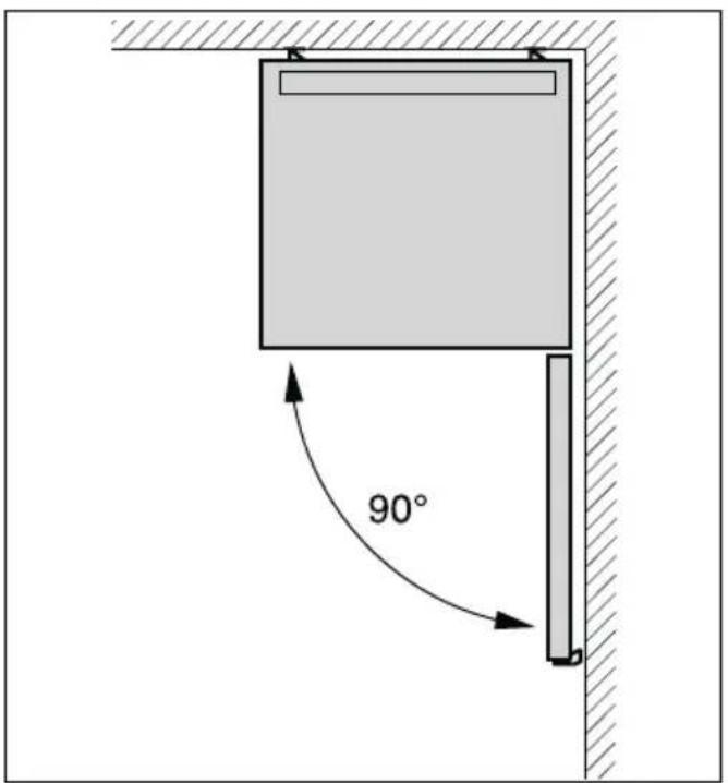 BOSCH KSV36AI40 - Väggavständ - 1