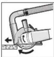 BOSCH GWS 7115 E Professional - Tăierea pietrei - 1