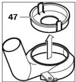 BOSCH GOF 2000 CE - Mounting the Extraction Adapter - 1