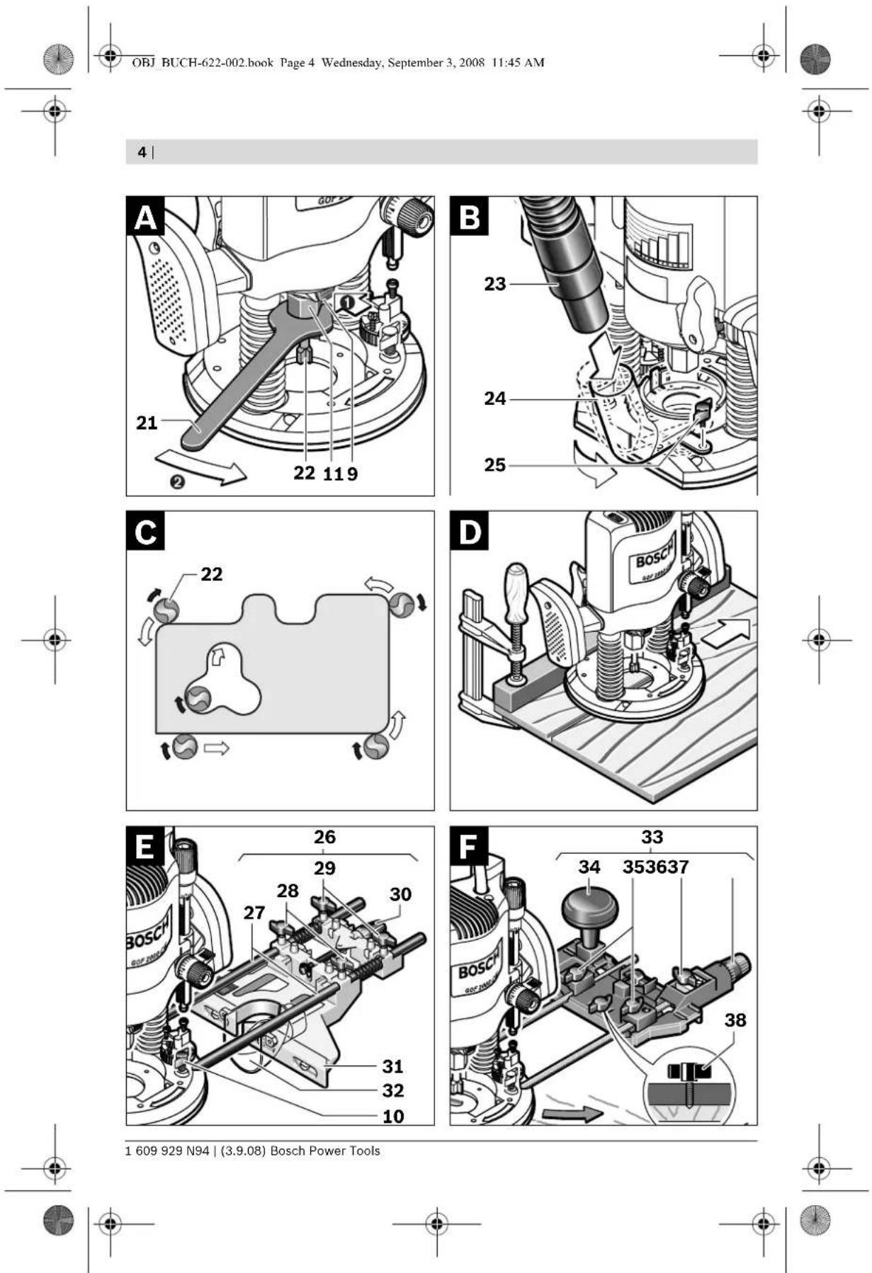 BOSCH GOF 2000 CE - 5