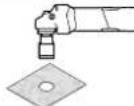 BOSCH GWS 15125 CIE - Montavimas ir naudojimas - 19