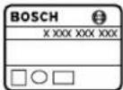 BOSCH GWS 15125 CIE - Simbologia Significado - 1