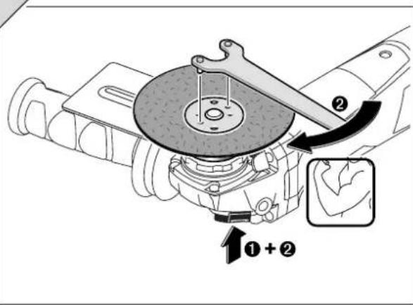 Technical diagram of a mechanical assembly with labeled parts and directional arrows indicating motion or assembly steps.