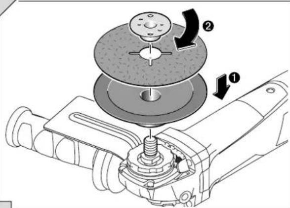 Technical diagram showing mechanical assembly with labeled components and directional arrows indicating motion or movement.