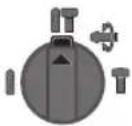 BOSCH GBH 328 DFR - Veikimo režimo pasirinkimas - 1