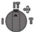 BOSCH GBH 328 DFR - Setting the operating mode - 1