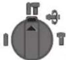 BOSCH GBH 328 DFR - Réglage du mode de fonctionnement - 1
