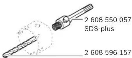 BOSCH GBH 328 DFR - Avfallshantering - 4
