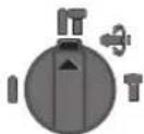 BOSCH GBH 328 DFR - Ρύθμιση του τρόπου λειτουργίας - 1