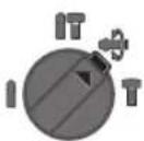 BOSCH GBH 328 DFR - Ustawianie rodzaju pracy - 3