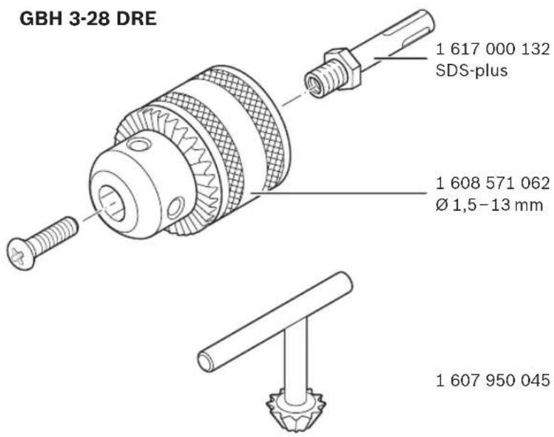 BOSCH GBH 328 DFR - Avfallshantering - 5