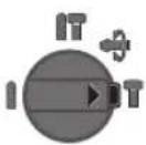 BOSCH GBH 328 DFR - Functie instellen - 4